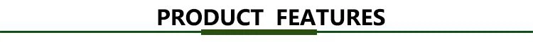 Product features