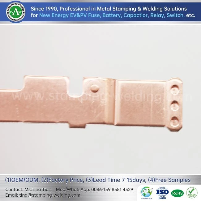 Inverter Electrical Connection Copper Stamping Parts
