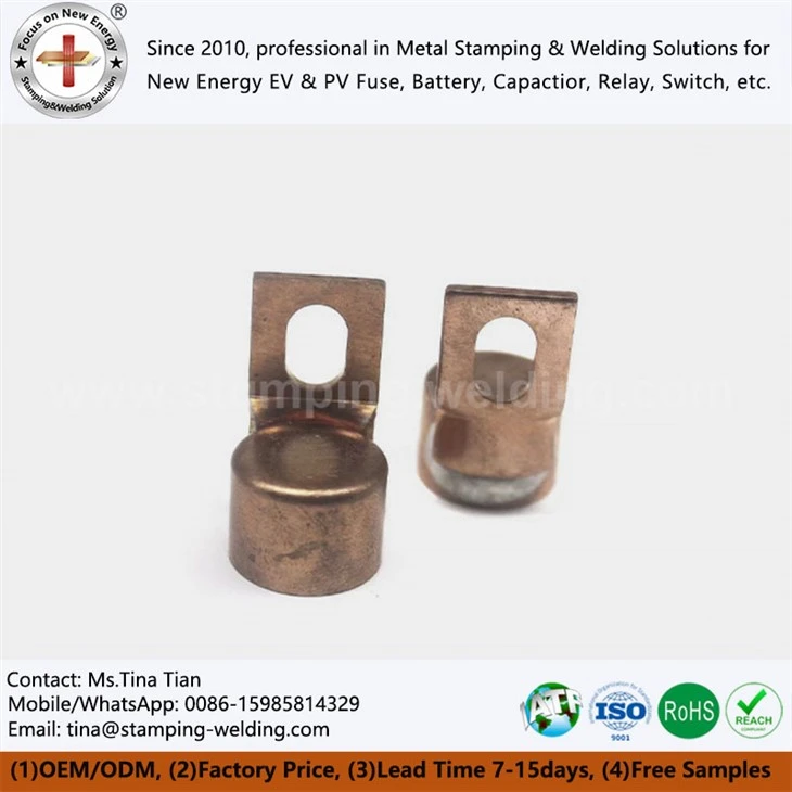 Fusible End Cap And Contact for EV