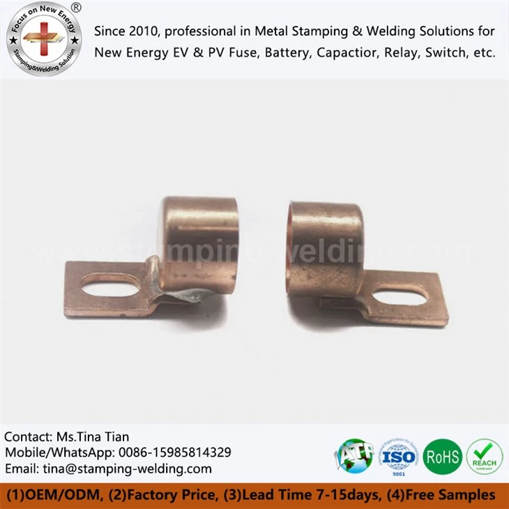 Fusible End Cap And Contact for New Energy Car