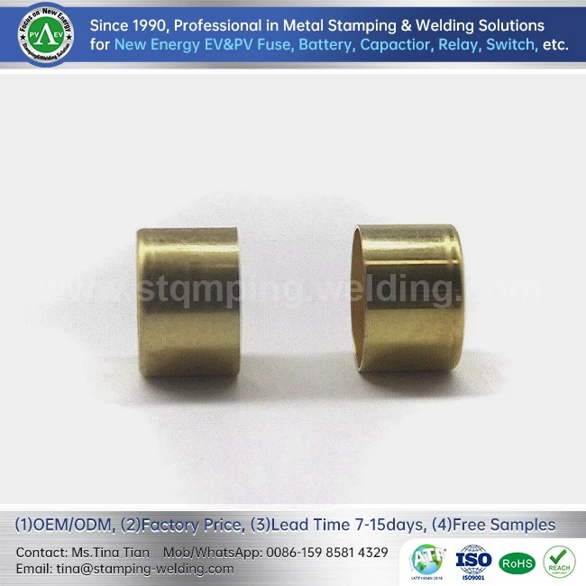Brass Inner Fuse Cap For High Voltage