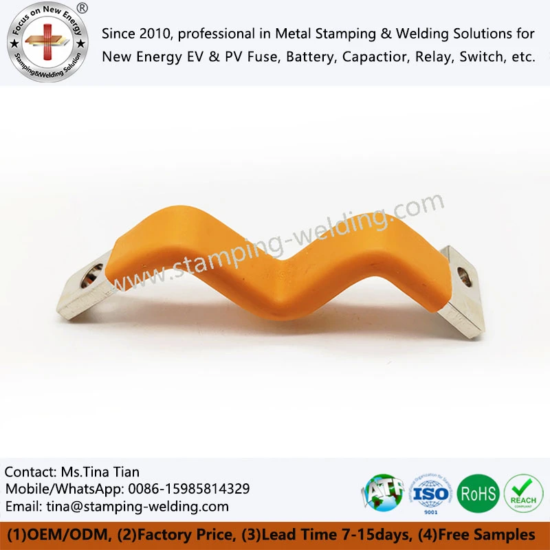 PVC dipped flexible copper busbar PVC dipped flexible copper busbar