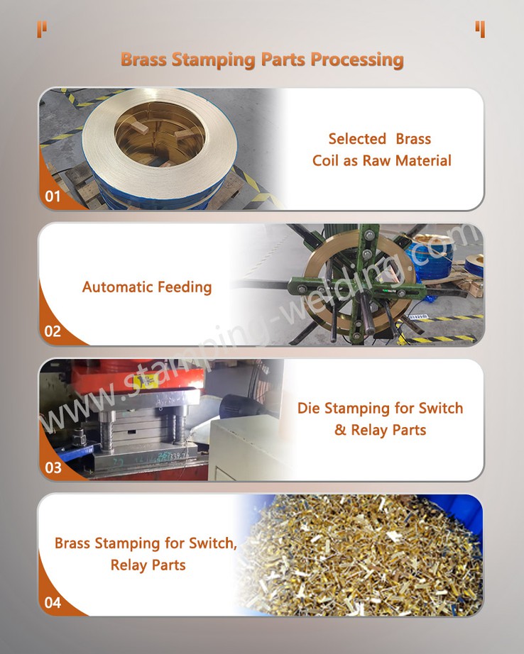 Production Process Of Brass Sheet Metal Stamping Parts Production Process Of Brass Sheet Metal Stamping Parts