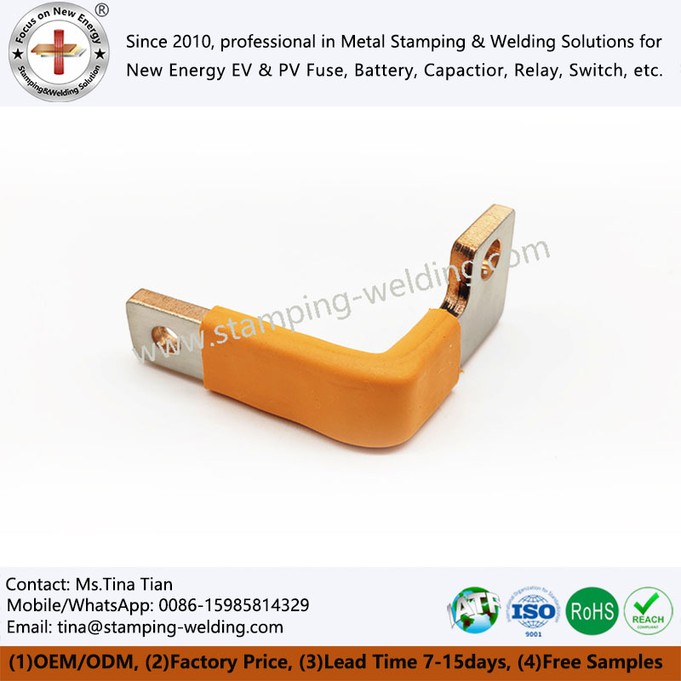 Plastic Dipping Copper Busbar Plastic Dipping Copper Busbar