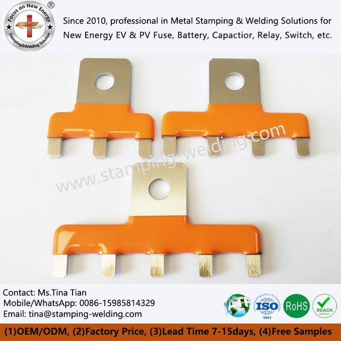Plastic Dipping Copper Busbar Plastic Dipping Copper Busbar