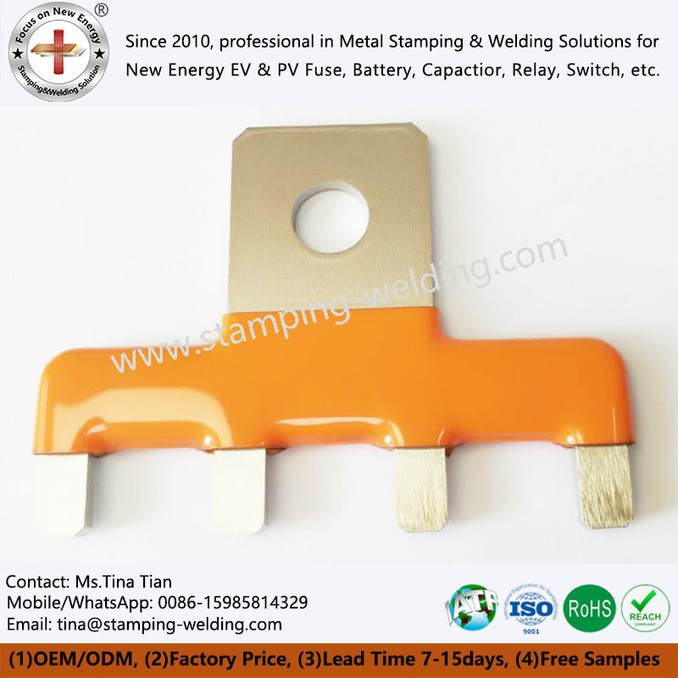 Plastic Dipping Copper Busbar Plastic Dipping Copper Busbar