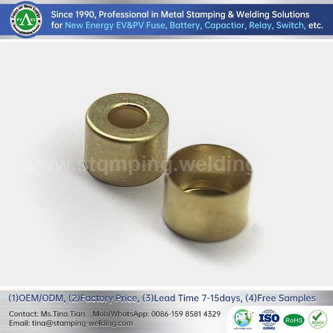 Brass Inner Cap For High Voltage Fuse Brass Inner Cap For High Voltage Fuse