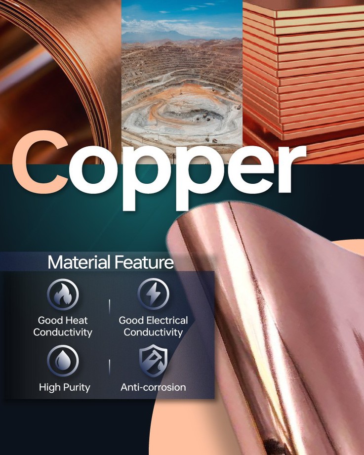Material of Flexible Copper Bus Bars Material of Flexible Copper Bus Bars