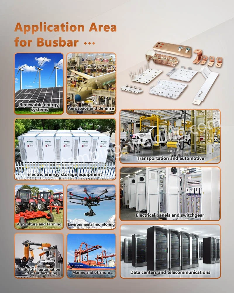 Application Area for Laminated Copper Busbar For Energy Storage Application Area for Laminated Copper Busbar For Energy Storage