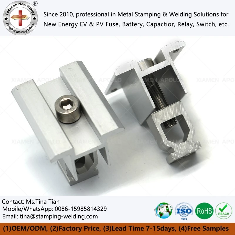 Fixed Solar Panel Middle Clamp Fixed Solar Panel Middle Clamp